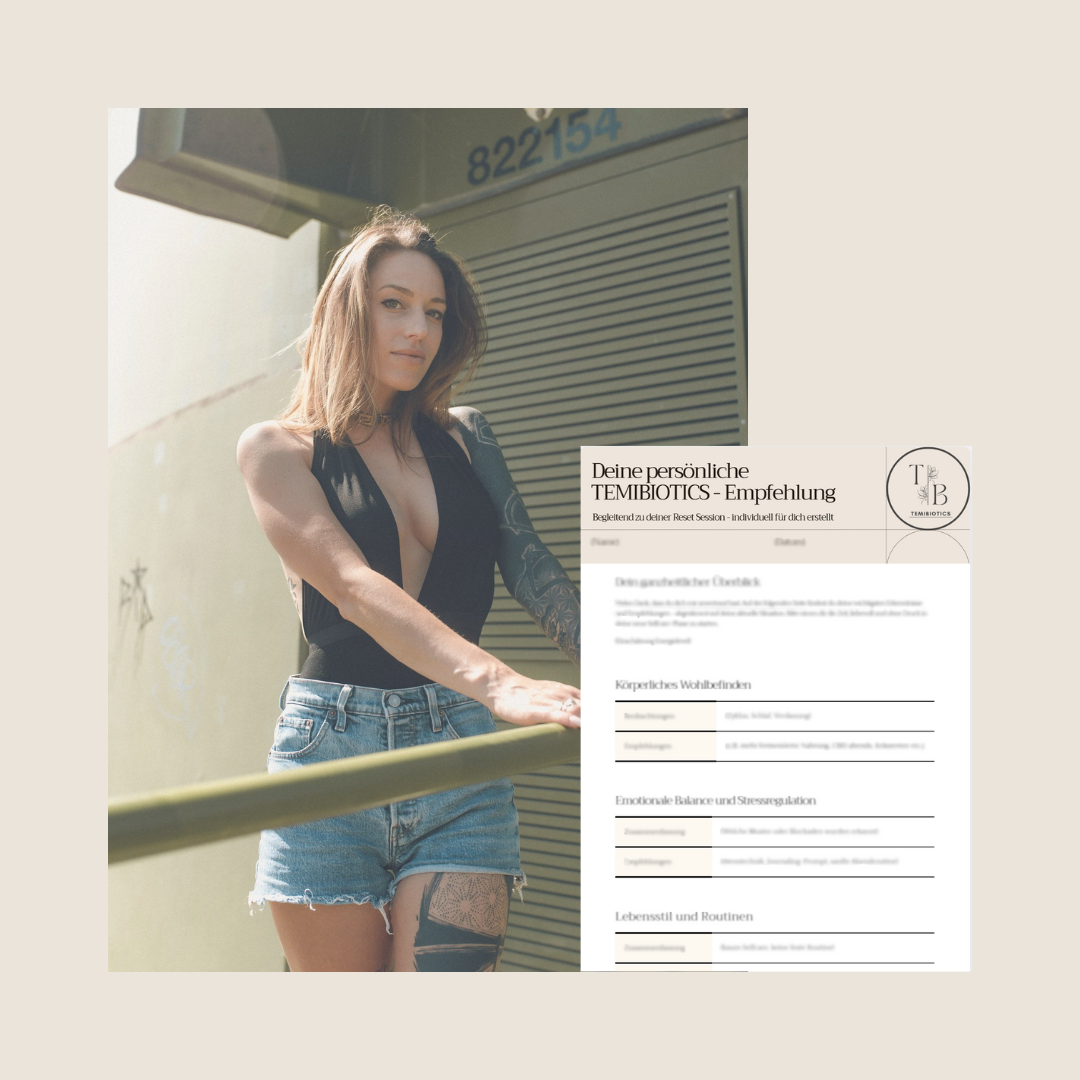 Temibiotics Reset Session 1:1 Beratung (45 Min)
